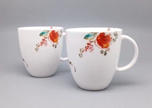 Lenox Chirp, Simply Fine Bone China Mug, made in USA set of 2 - Picture 1 of 8