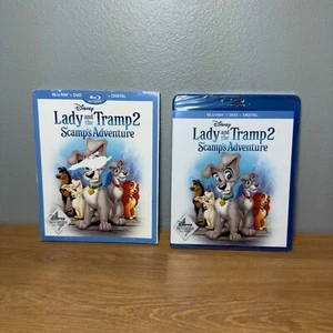 Lady and the Tramp 2 Scamp's Adventure (Blu-ray) Disney New Sealed Slipcover - Picture 1 of 5