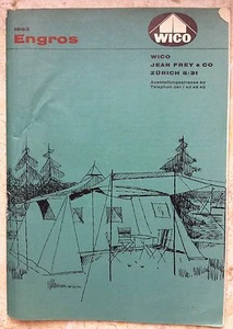 CATALOGO CAMPEGGIO- WICO JEAN FREY & C. 1963-L2783 - Imagen 1 de 1