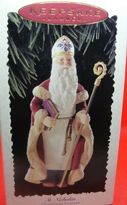 1995, #1 SAN NICHOLAS, VISITANTES DE NAVIDAD, ADORNO DE RECUERDO DISTINTIVO - Imagen 1 de 2