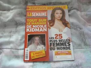 La Semaine July 8, 2006 ANGELINA JOLIE NICOLE KIDMAN KEITH URBAN BEYONCÉ KNOWLES - Picture 1 of 6