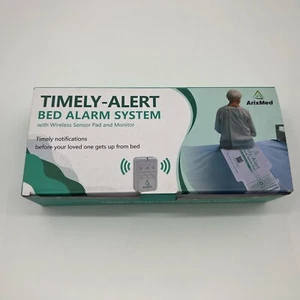 ArixMed Early Alert Bed Alarm System Wireless Bed Sensor Pad & Monitor Open Box! - Picture 1 of 5