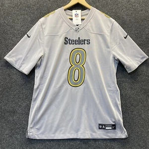 Nike Kenny Pickett Pittsburgh Steelers NFL Jersey Size Large Atmosphere Gray - Picture 1 of 13
