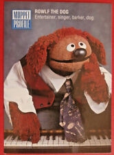 THE MUPPETS - Card #31 - ROWLF THE DOG - ENTERTAINER, SINGER, BARKER, DOG - 1993