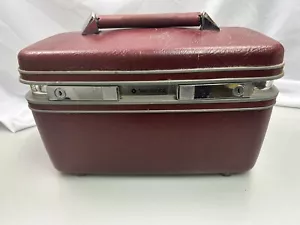 Samsonite Silhouette 5 Makeup Train Overnight Case With Mirror & Shelf (NO KEYS) - Picture 1 of 9