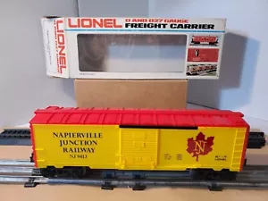 Vagón de carga vintage Lionel 6-9413 Napierville Junction Railway 1979 nuevo en caja - Imagen 1 de 12