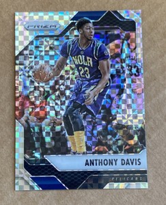 2016-17 Panini Prizm Starburst Prizms Anthony Davis #191 Starburst Prizm