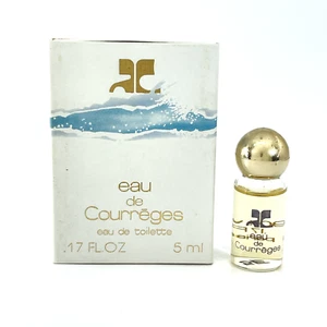 Eau de Courreges Eau de Toilette 5 ml 0.17 fl.oz. Miniperfume - Picture 1 of 3