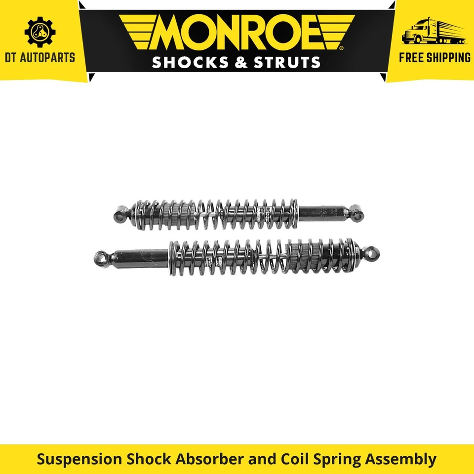 Conjunto de amortiguador y resorte helicoidal trasero Monroe para Dodge serie W100 1961-1967 Foto 1 de 1