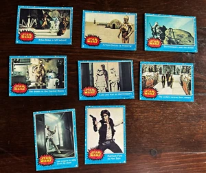 1977 Star Wars Cards (8) 20th Century Fox #15, 18, #24, #33, #35, #43, #54, #58 - Picture 1 of 6