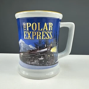 The Polar Express BELIEVE Christmas 16oz. Kaffee Tee Kakao Becher Tasse GESCHENK Urlaub - Bild 1 von 4