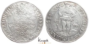Braunschweig-C.-Hannover, Georg, Taler 1638 HS, Zellerfeld, Welter 1454, 29,01 g. - Imagen 1 de 1