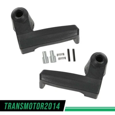 2PCS Vent Window Handles Locks Fit For 1980-1998 Ford Bronc F-150 F-250 LH & RH - Image 1 of 4