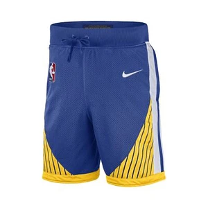 [AJ9168-495] Mens Nike NBA Golden State Warriors Courtside Icon Shorts - Picture 1 of 2