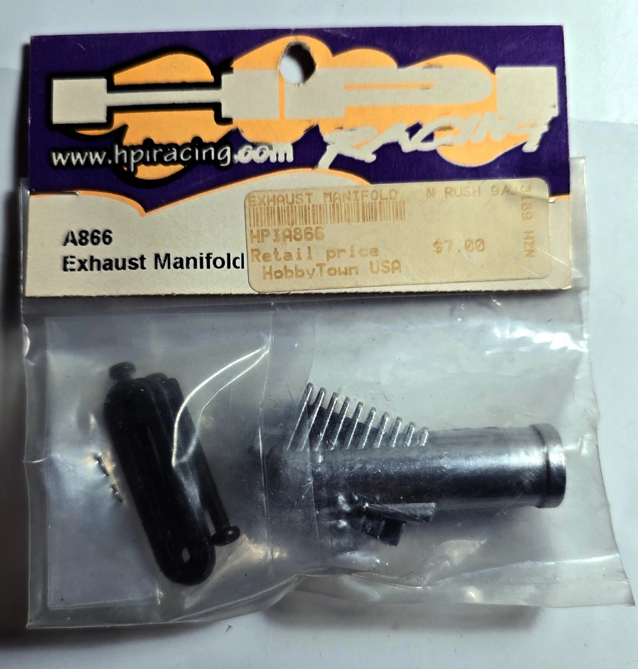HPI Racing A866 Exhaust Manifold Nitro RS4 - Image 1 of 1