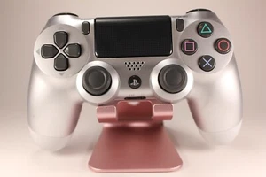 Sony PlayStation PS4 Wireless Controller Silber DualShock 4 gereinigt getestet - Bild 1 von 23