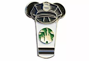 Police Castle Cup Pin ( Thin Blue Line ) - Picture 1 of 2