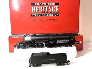 PROTO 2000 HER HO 31219 CLINCHFIELD 2-8-8-2 Loco #735 DCC SND as NEW Boxed NICE - Picture 1 of 24