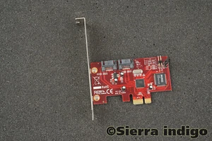 Addonics AD2SA3GPX1 PCIe 2 Port SATA RAID Card i103-00e - Picture 1 of 1
