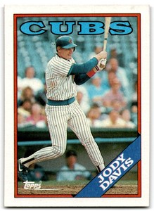 1988 Topps Jody Davis Chicago Cubs #615