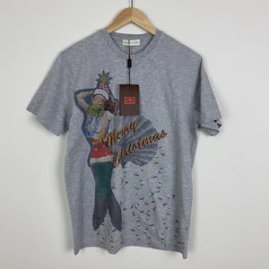 ETRO New T-Shirt Mens Medium Short Sleeve Graphic Tee Casual Made In Italy - Picture 1 of 5