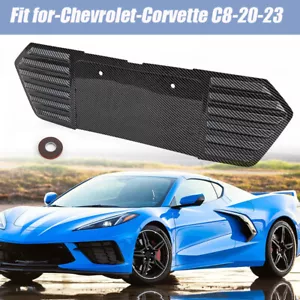 ABS Rear License Plate Frame Carbon Fiber Black For Corvette C8 2020-2024 Z51 - Bild 1 von 8