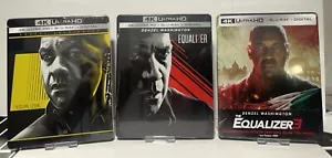 Equalizer Trilogie 4K Steelbooks (4K UHD/Blu Ray/Digital) Brandneu! Versand so schnell wie möglich! - Bild 1 von 1