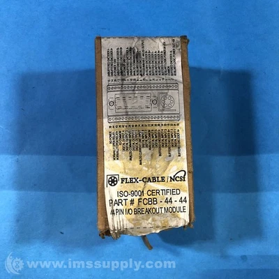 FLEX CABLE FCBB-44-44 Breakout Board I/O Module FNOB - Image 1 of 4