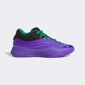 Adidas Baloncesto Dama X Zapatos Bajos en Púrpura Rush/Core Negro/Verde Cancha - Imagen 1 de 9