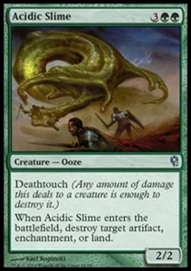 Acidic Slime - Medium Play MTG Duel Decks: Jace vs Vraska - Picture 1 of 1