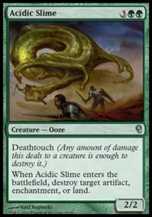 Acidic Slime - Medium Play MTG Duel Decks: Jace vs Vraska - Image 1 of 1