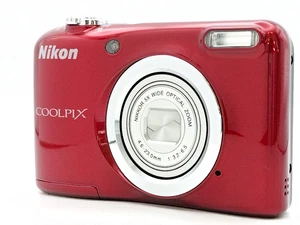 Nikon COOLPIX A10 Red 16.1MP 5x Zoom Compact Digital Camera from Japan - Picture 1 of 13