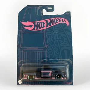 Hot Wheels 2022 HW Anniversary '49 Ford F1 1/5 Satin Blue/Pink - Picture 1 of 3