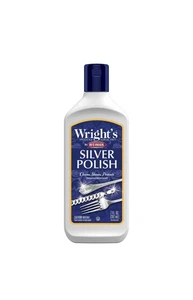 Wright's Silver Polish di Weiman 7 FL OZ resistente all'appannamento pulisce brilla - Foto 1 di 4