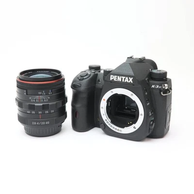 Pentax K-3 Mark III Black + 20-40mm Lens Kit Shutter Count 2937 - Image 1 of 4