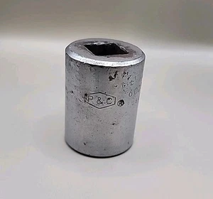 VINTAGE P&C 1/2" inch DRIVE  12-POINT SOCKET 7/8" 6028 MADE IN U.S.A. - Bild 1 von 5