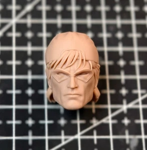 Unpainted 1/6 Arsenal Man Head Sculpt Head Model Helmet For 12" Action Figure - Picture 1 of 3