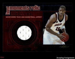 2000-01 Finest Moments Relics USA #FMR2 Antonio McDyess GAME-USED JERSEY - Picture 1 of 2