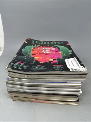 Lot of  23 Nature Magazines Science 2000 2011 2012 2013 2016 2017 2018 2020 - Image 1 of 4