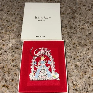 Disney Cenicienta corte láser adorno de Navidad Winterlace de Tamerlán #3573 - Imagen 1 de 9
