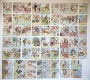 An Uncut Sheet of Kensitas Wix Cigarette Cards Henry - Picture 1 of 6