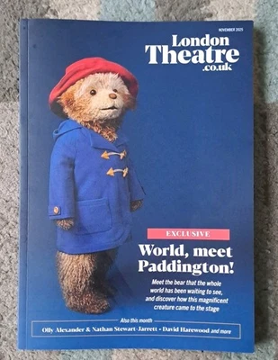 London Theatre.co.uk  Programme November 2025 Edition - guide interviews 56 page - Image 1 of 4