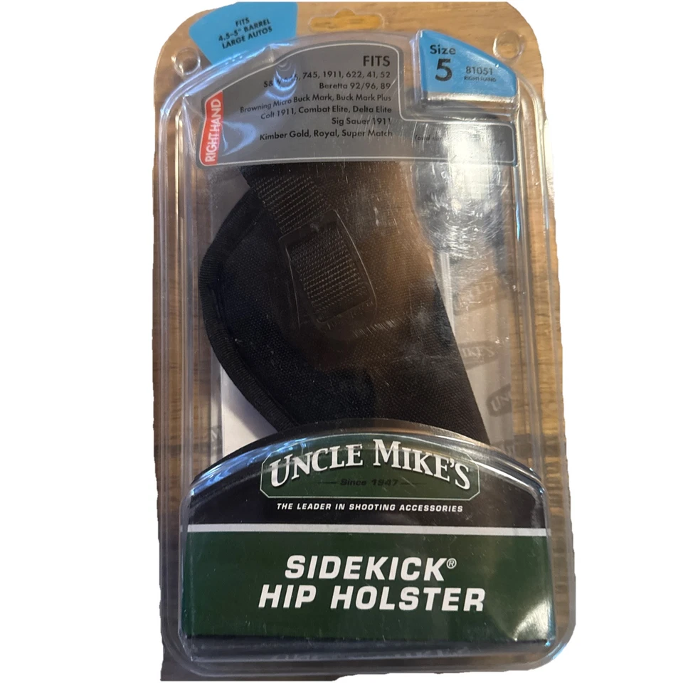 Uncle Mike's Sidekick Hip Holster  SIZE 5  RIGHT HAND  BRAND NEW! - Image 1 of 4