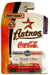 2006 Matchbox Houston Astros '61 Dodge Dart Phoenix Coca-Cola Very Rare ! - Picture 1 of 1