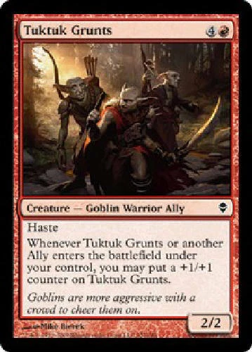 TUKTUK GRUNTS X4 4 4X Zendikar MTG Magic the Gathering Cards DJMagic - Image 1 of 1