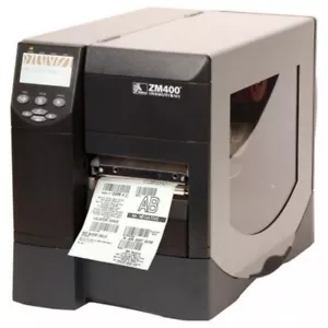 Zebra ZM400 Fabbrica Industriale Etichetta Stampante Ethernet, 1YR Garanzia & - Foto 1 di 5