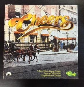 UNUSED Vintage CHEERS TV Show Bar Tavern Trivia Board Game Norm Sam Paramount - Picture 1 of 7