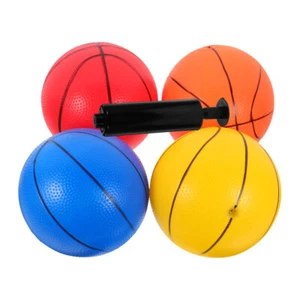 Mini Basketball Toy Baby Handball Inflatable Sports Playground Balls for Kids - Picture 1 of 12