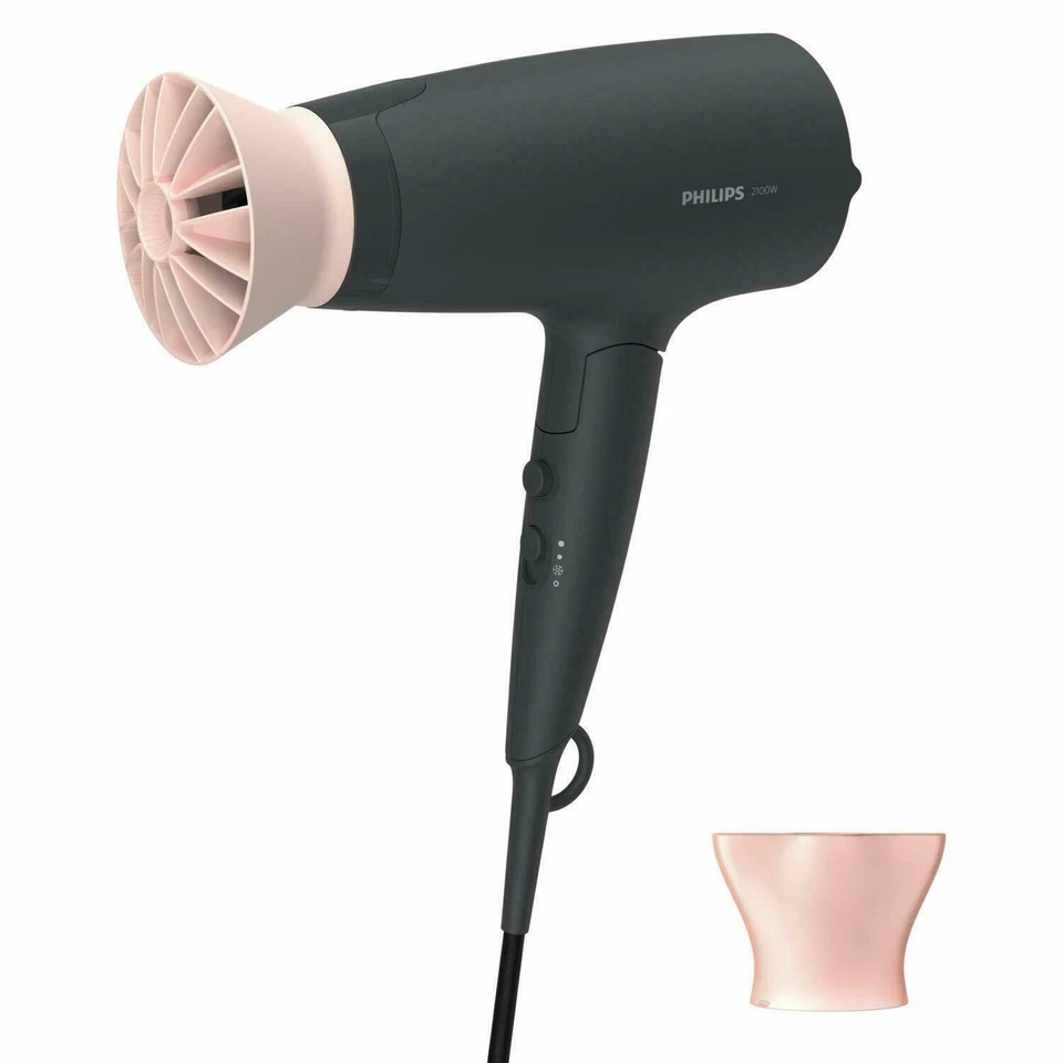Secador de pelo profesional Philips BHD356/10 2100 vatios flujo de aire termoprotector Foto 1 de 4