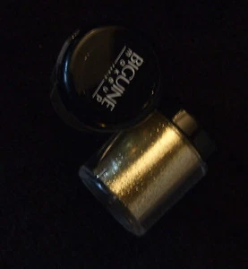 BIGUINE MAKE UP PARIS POUDRE SCINTILLANTE DORÉE PRECIOUS GLITTER SUNNY GOLD - Picture 1 of 4